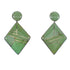Sterling Silver Turquoise Inlay Post Earrings RX56065